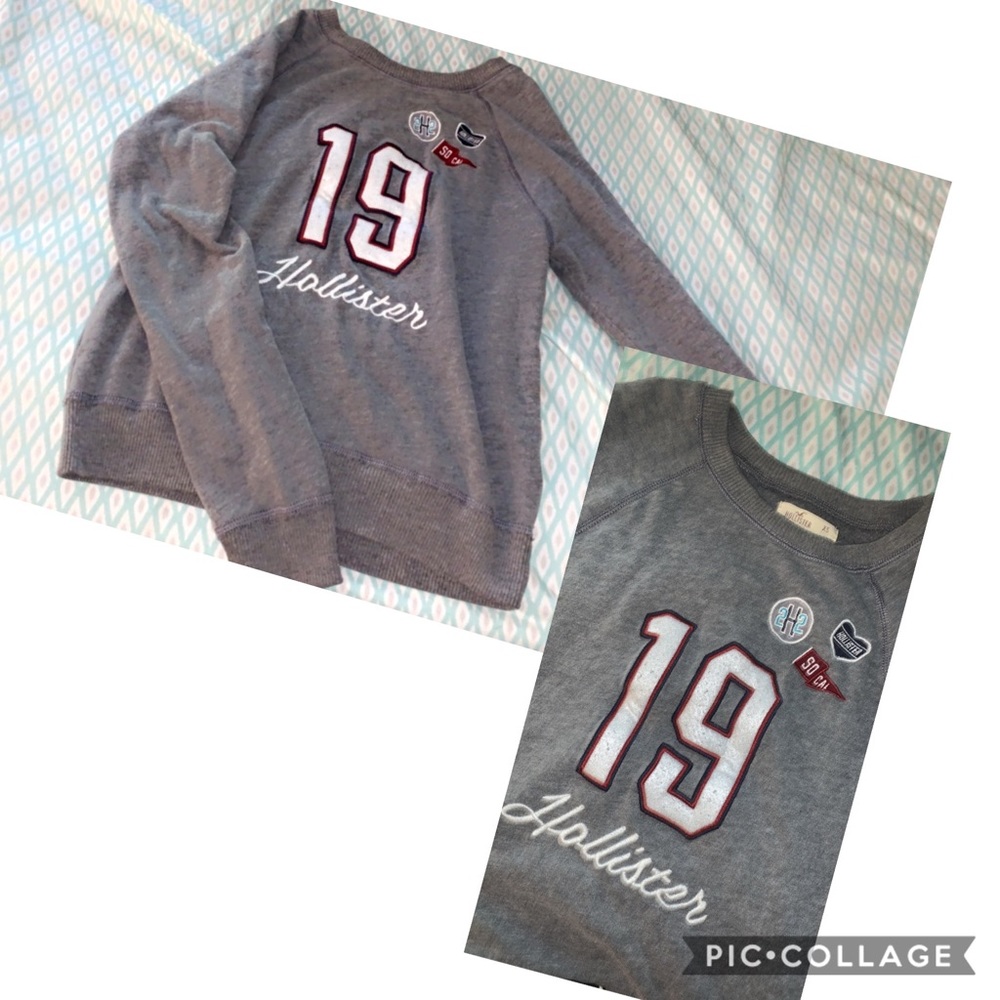 Hollister long sleeve sweatshirt